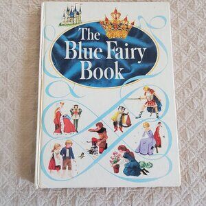 The Blue Fairy Book 1959 Random House Andrew Lang Grace Dalles Clark VG Cond